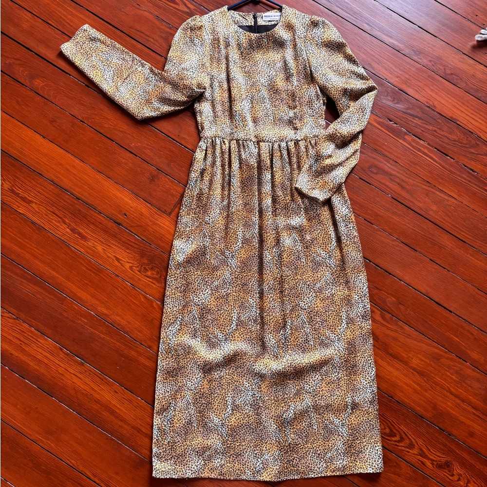 Sonia Rykiel Paris 100% silk dress